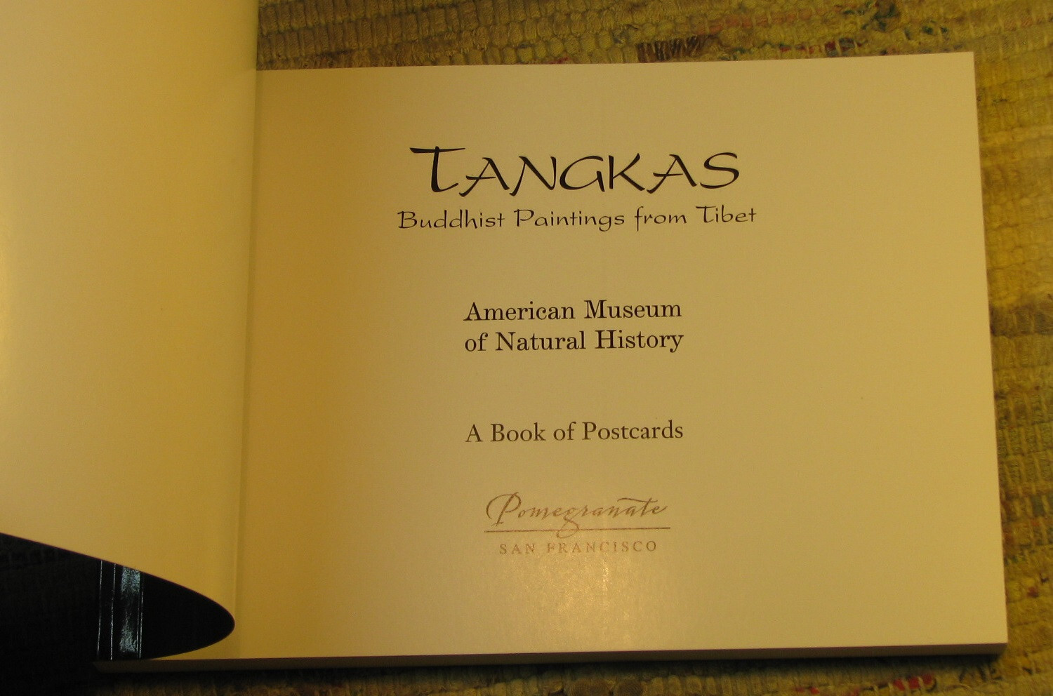 TANGKAS Buddhist Paintings Tibet Book of Postcards American Museum of Natural Hi