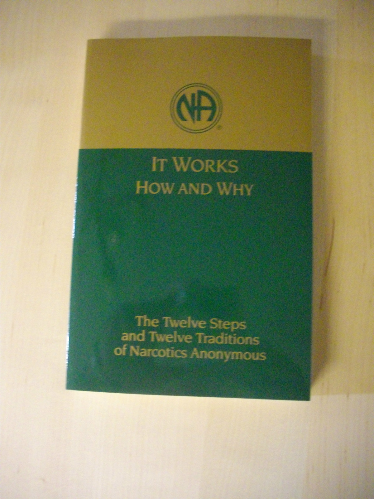 Narcotics Anonymous 3 book set-It works How & Why, Living Clean, Step Guide -NEW