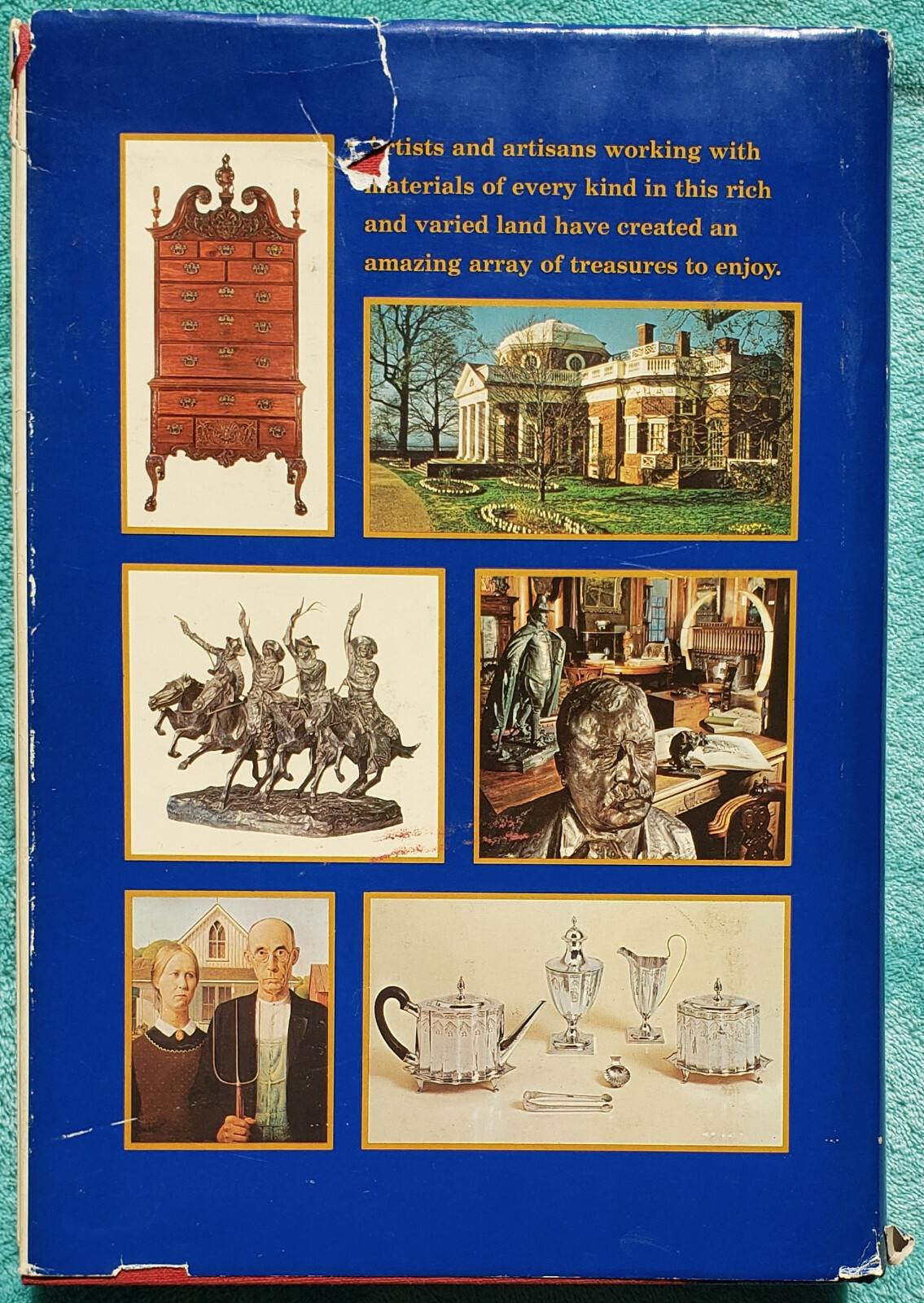 Treasures Of America And Where To Find Them 1974 Hardcover 624 Pages