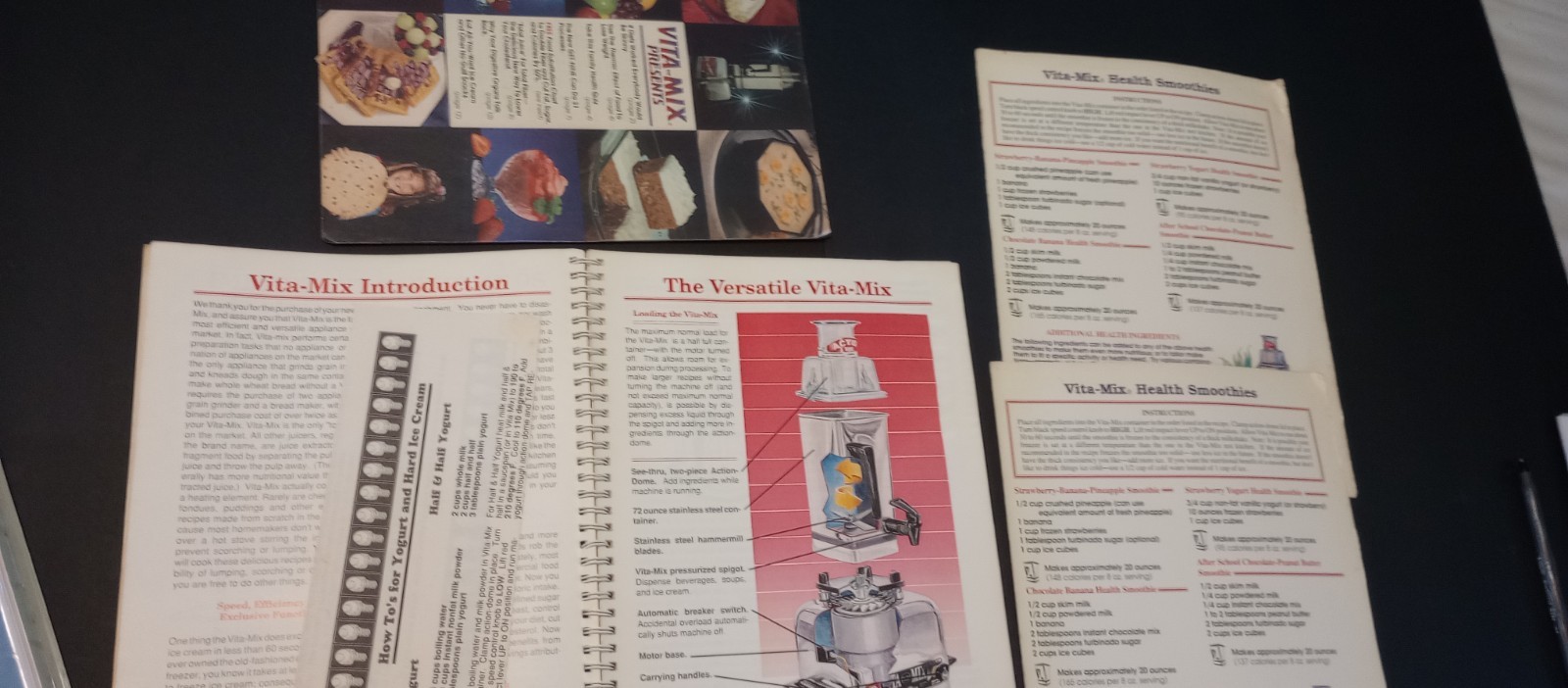 The Versatile Vita-Mix Recipe Book Vitamix Foods for Every Occasion 1989 Health