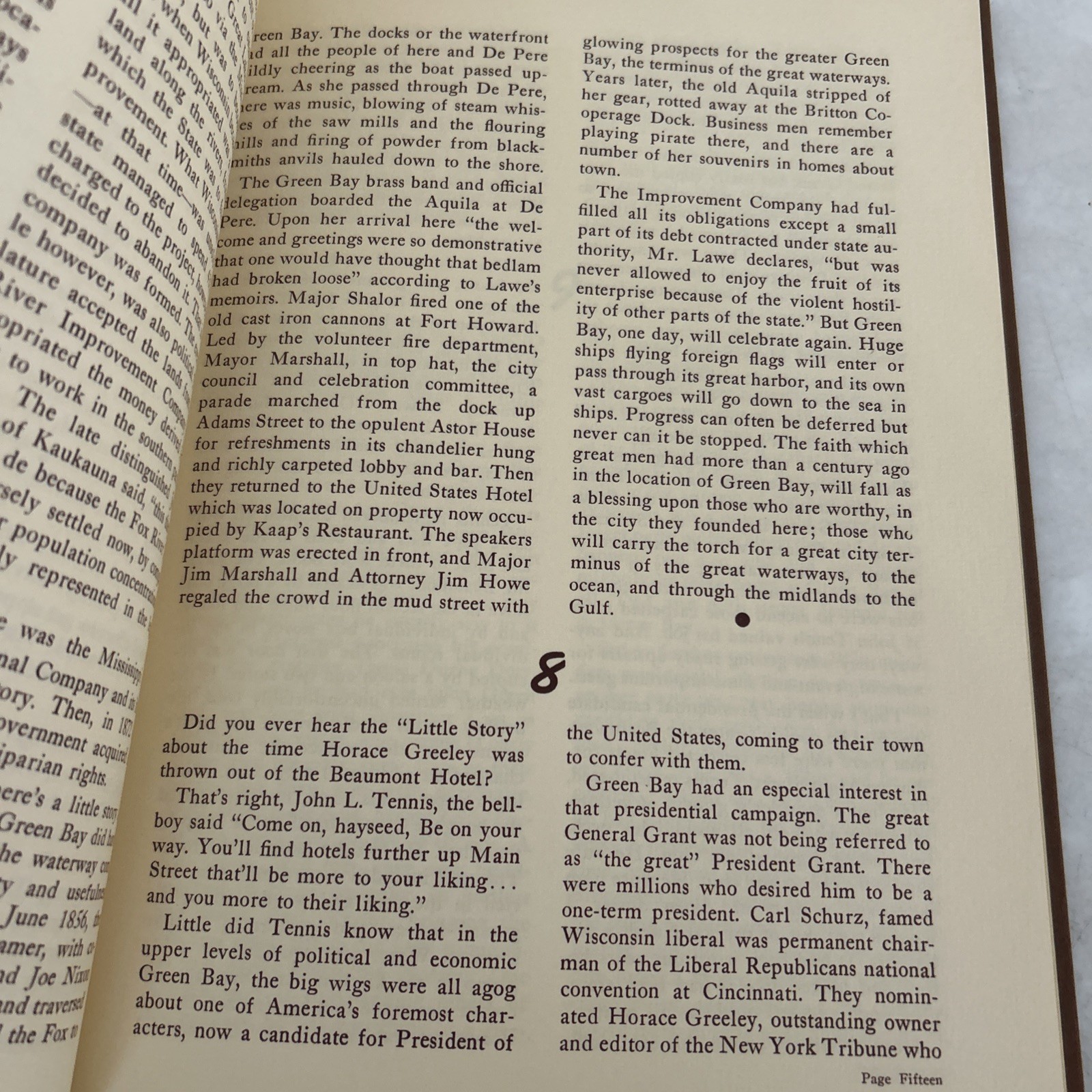 Little Stories About Our Town Harold Shannon – Green Bay Wisconsin inscribed