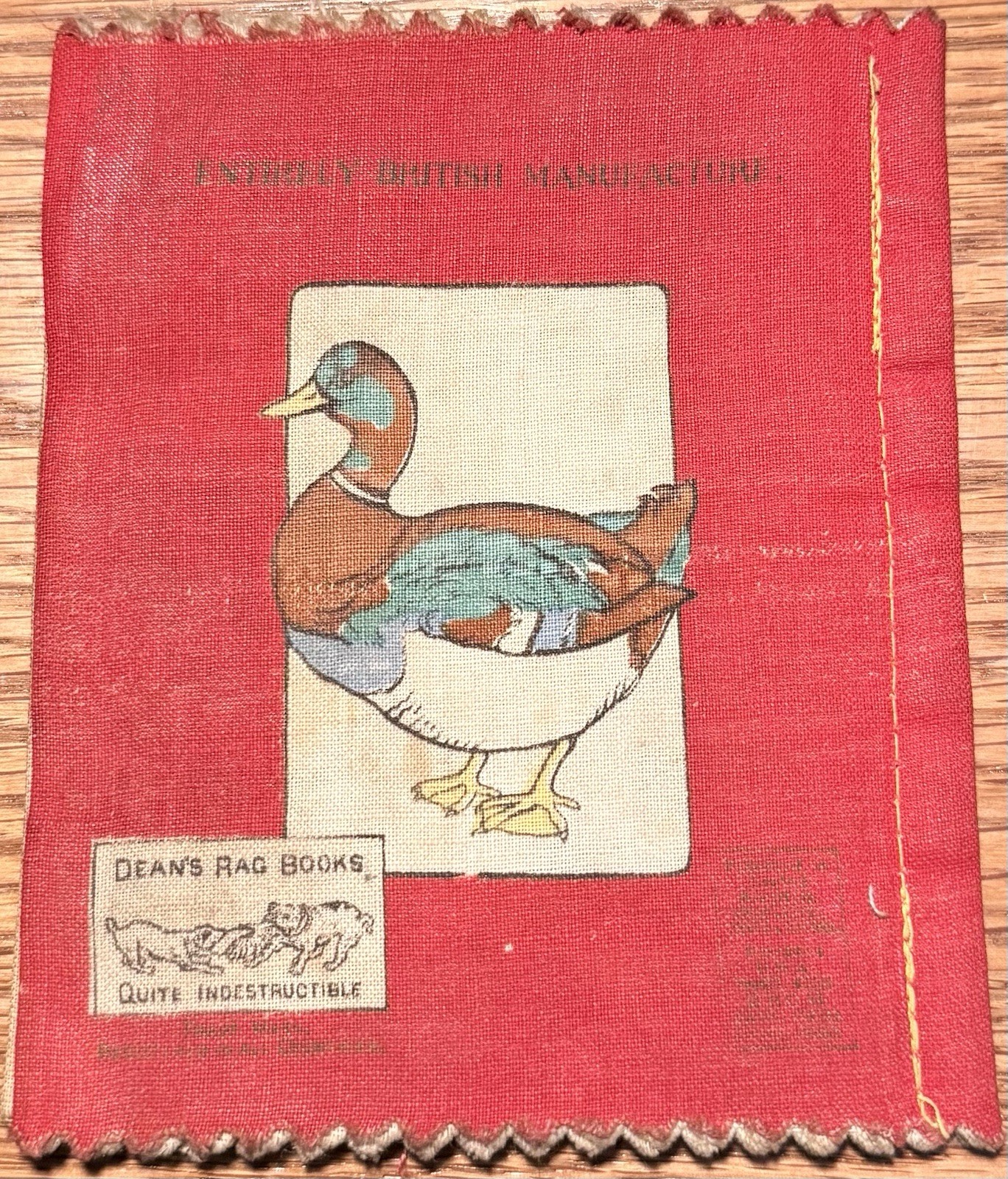 1910’s “Little Checks” Dean’s Rag Book, British London, “Quite Indescribable”