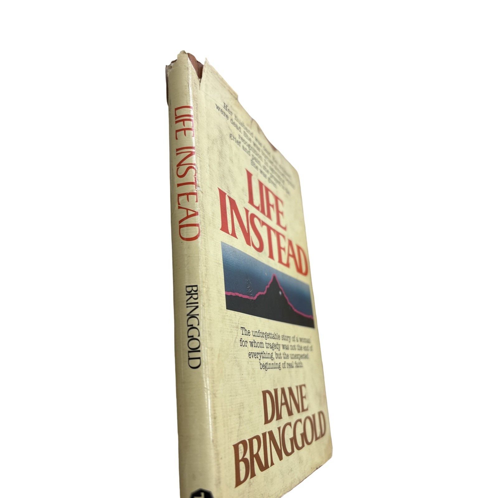 LIFE INSTEAD By Diane Bringgold 1979 Hardcover Dust Jacket Signed Autographed
