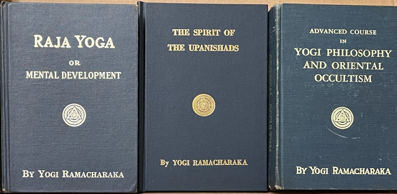 Yogi Ramacharaka. Set of 3 Books on Spirituality Hermetic Philosophy Yoga