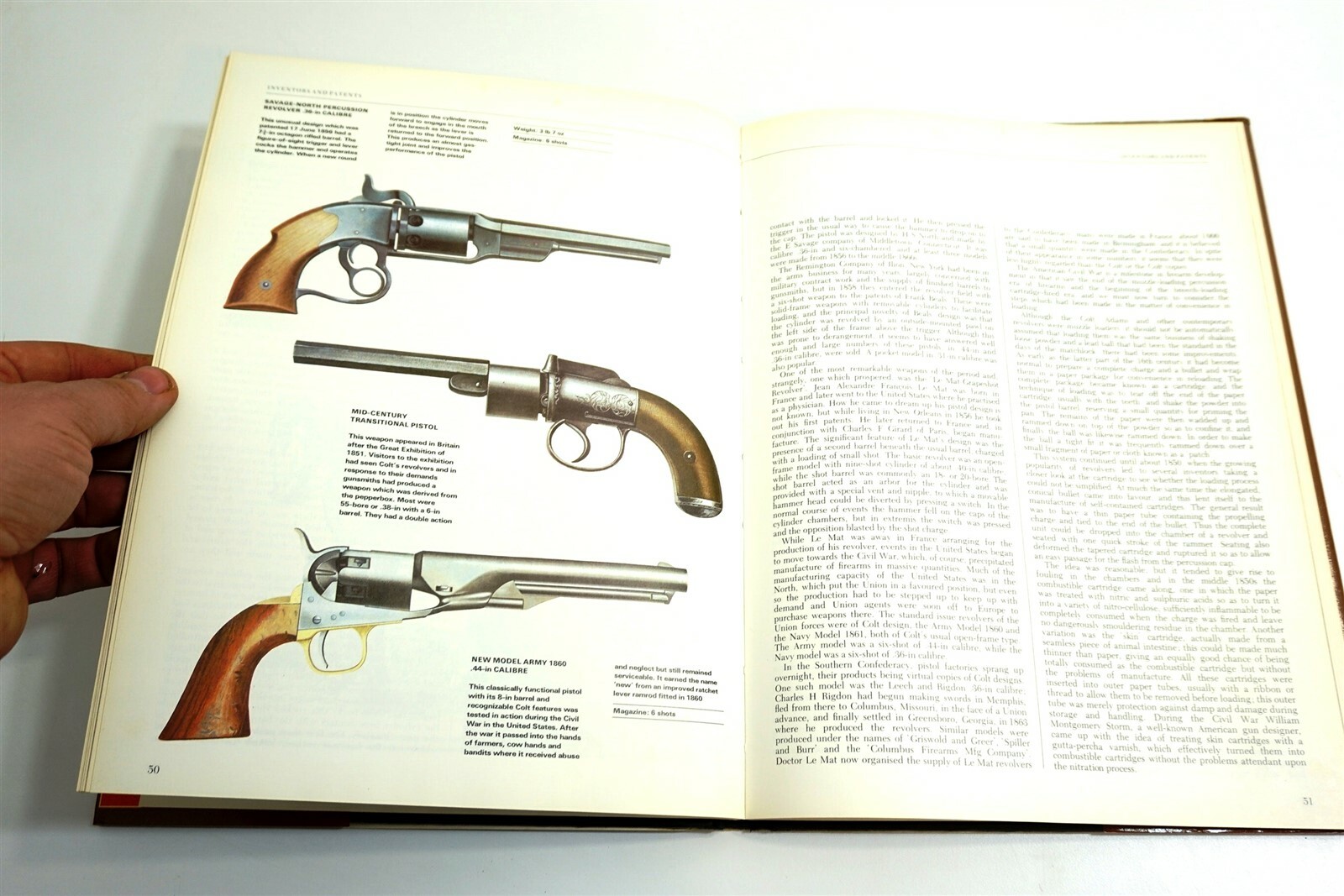 The Complete HANDGUN 1300 to the Present Hardback Book by Ian V Hogg 1979
