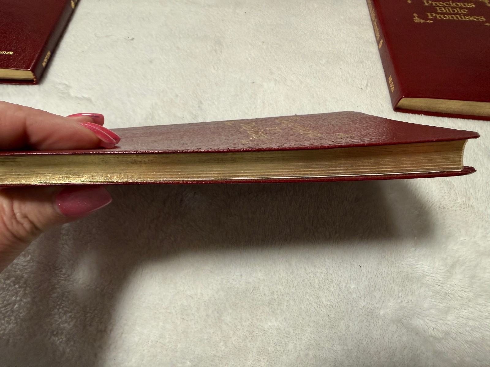 GOD’S WISDOM FOR DAILY LIVING 3 BOOK BOX SET BONDED LEATHER GILDED GOLD EDGES