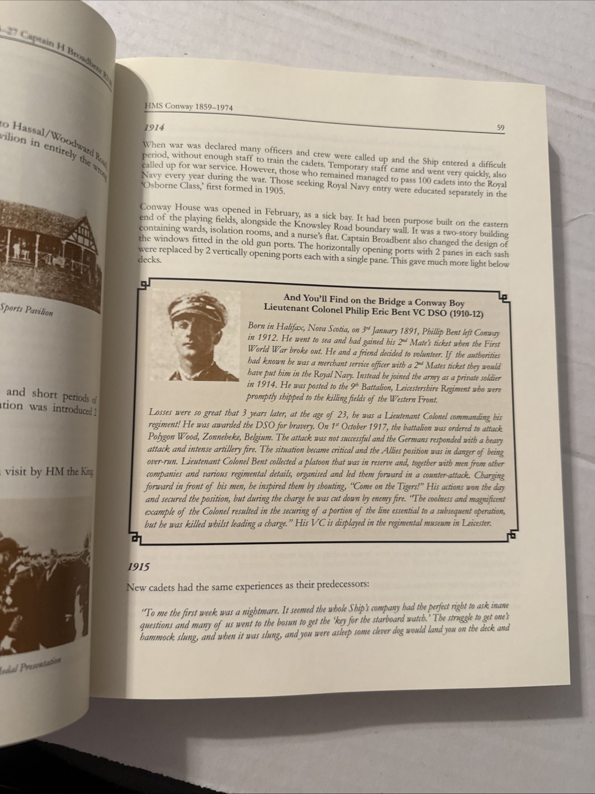HMS CONWAY 1859 – 1974 Alfie Windsor Conway Cadet 1964-68 448 Pages Pb