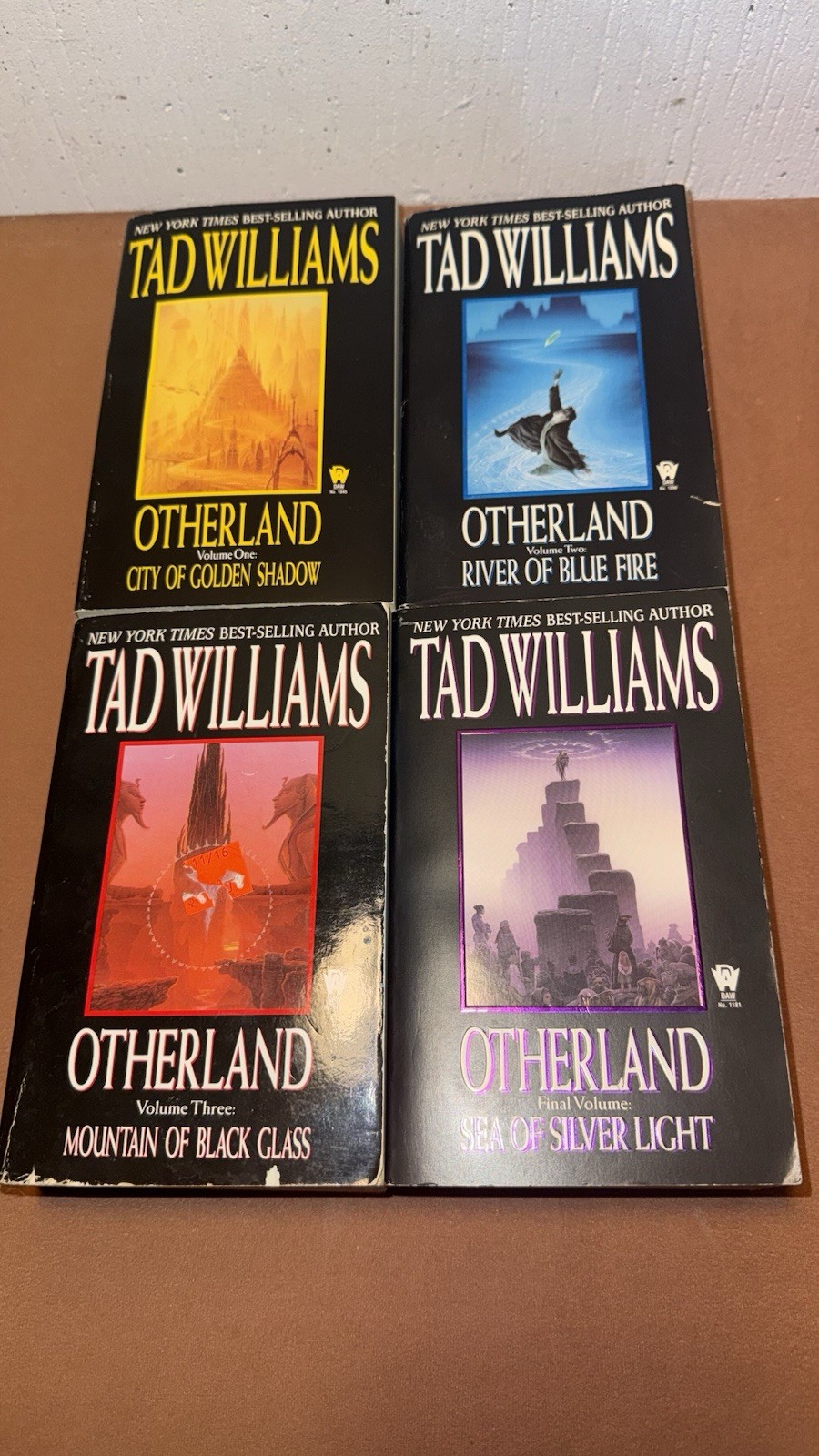 Tad Williams Otherworld Complete Series Vol 1-4 Paperback Lot