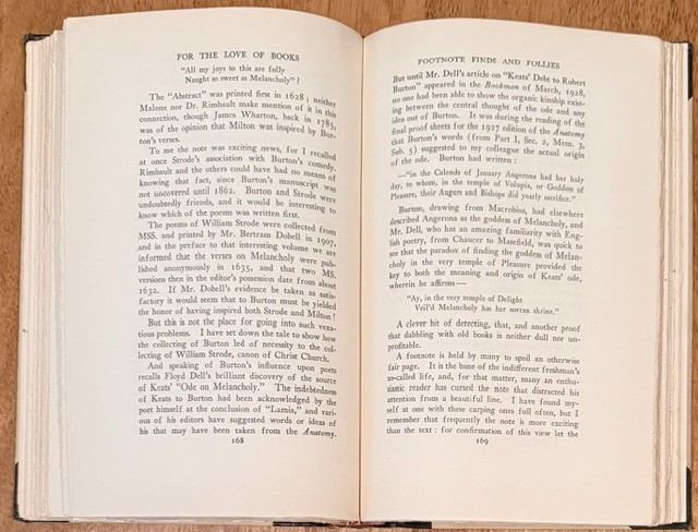 For the Love of Books No 97 of 500 Copies Jordan-Smith 1934 HC Oxford Univ Press