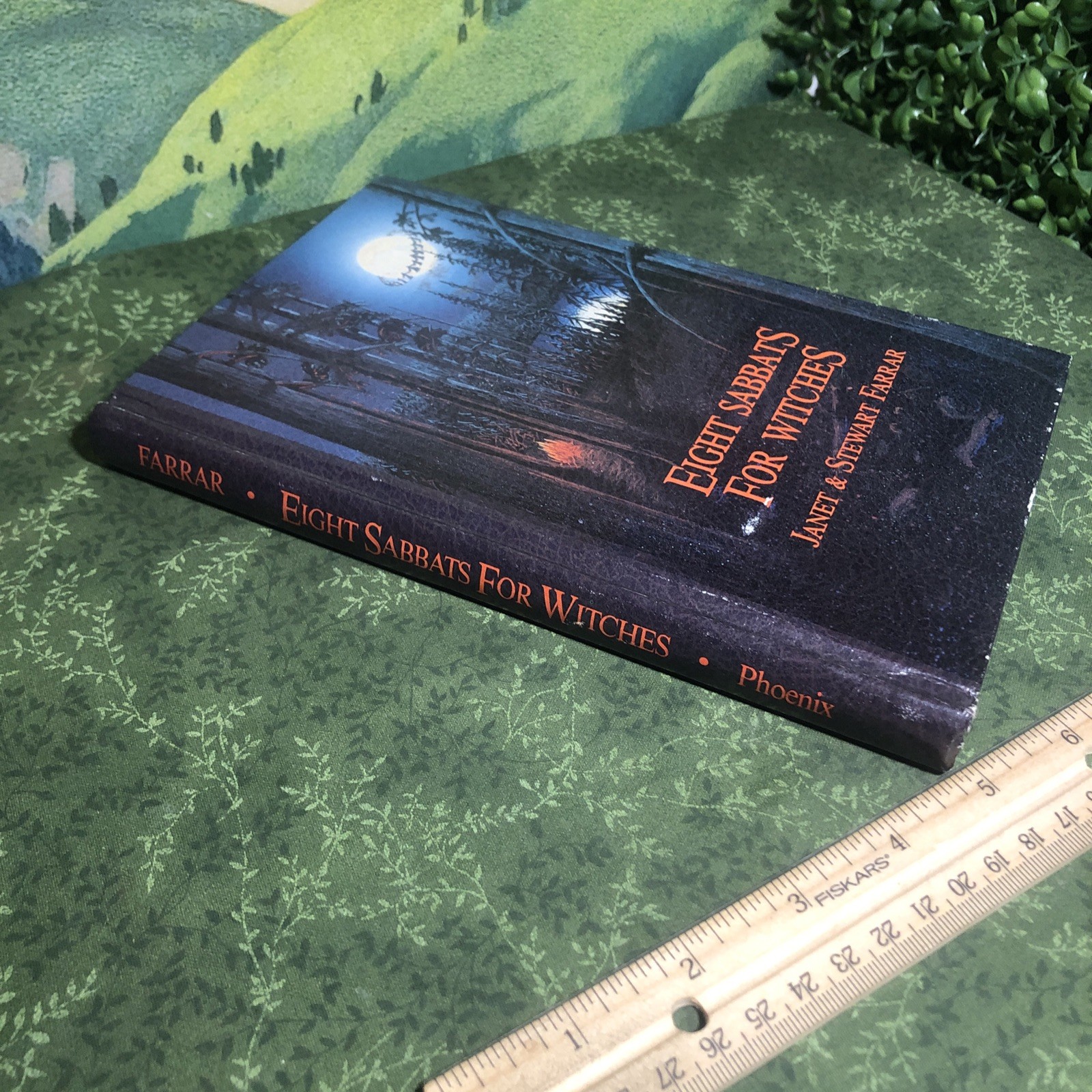 EIGHT SABBATS FOR WITCHES ~ JANET/STEWART FARRAR *Very Good“ 1981 HC Occult Book