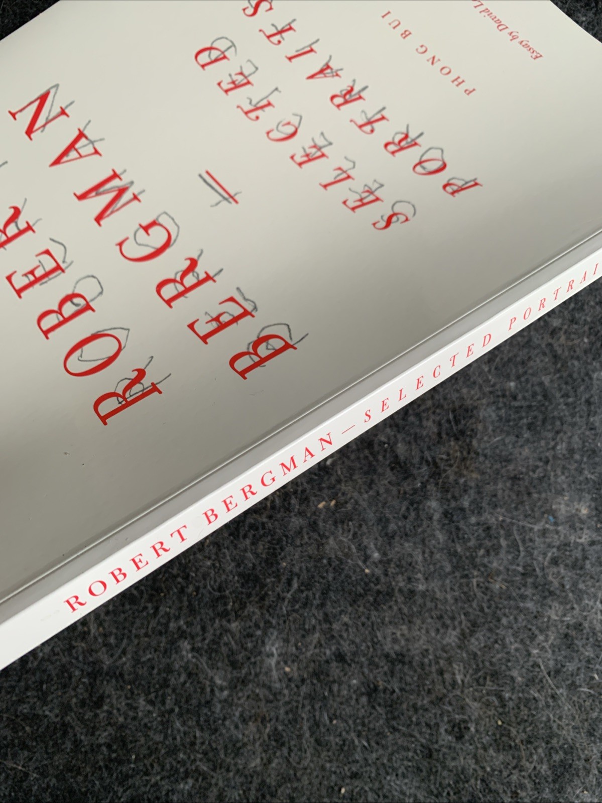 Robert Bergman : Selected Portraits [PB, Essay: David Levi Strauss] : VGC