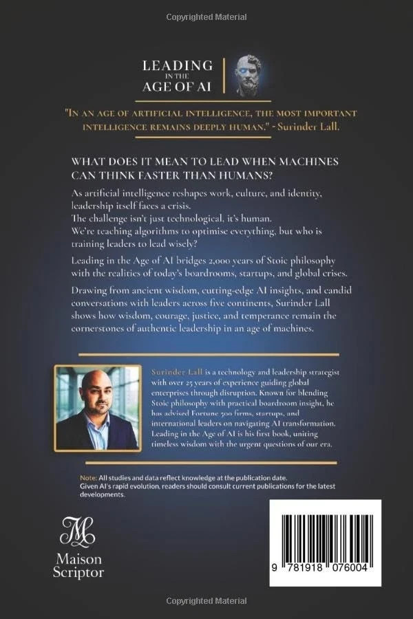 NEW Surinder Lall Leading In The Age of AI: Timeless Wisdom (Paperback)
