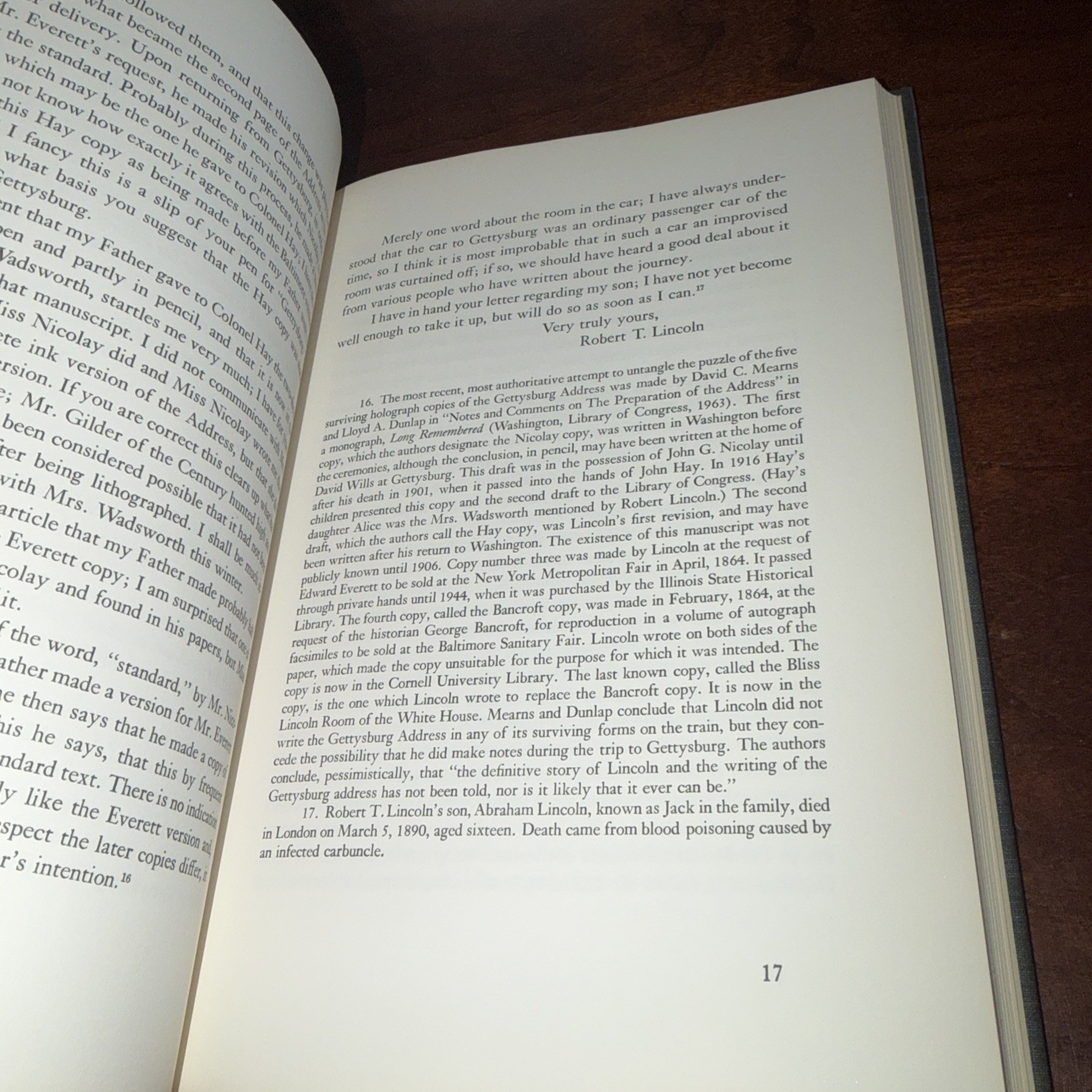 A Portrait of Abraham Lincoln in Letters by His Oldest Son Book 1968 Paul Angle