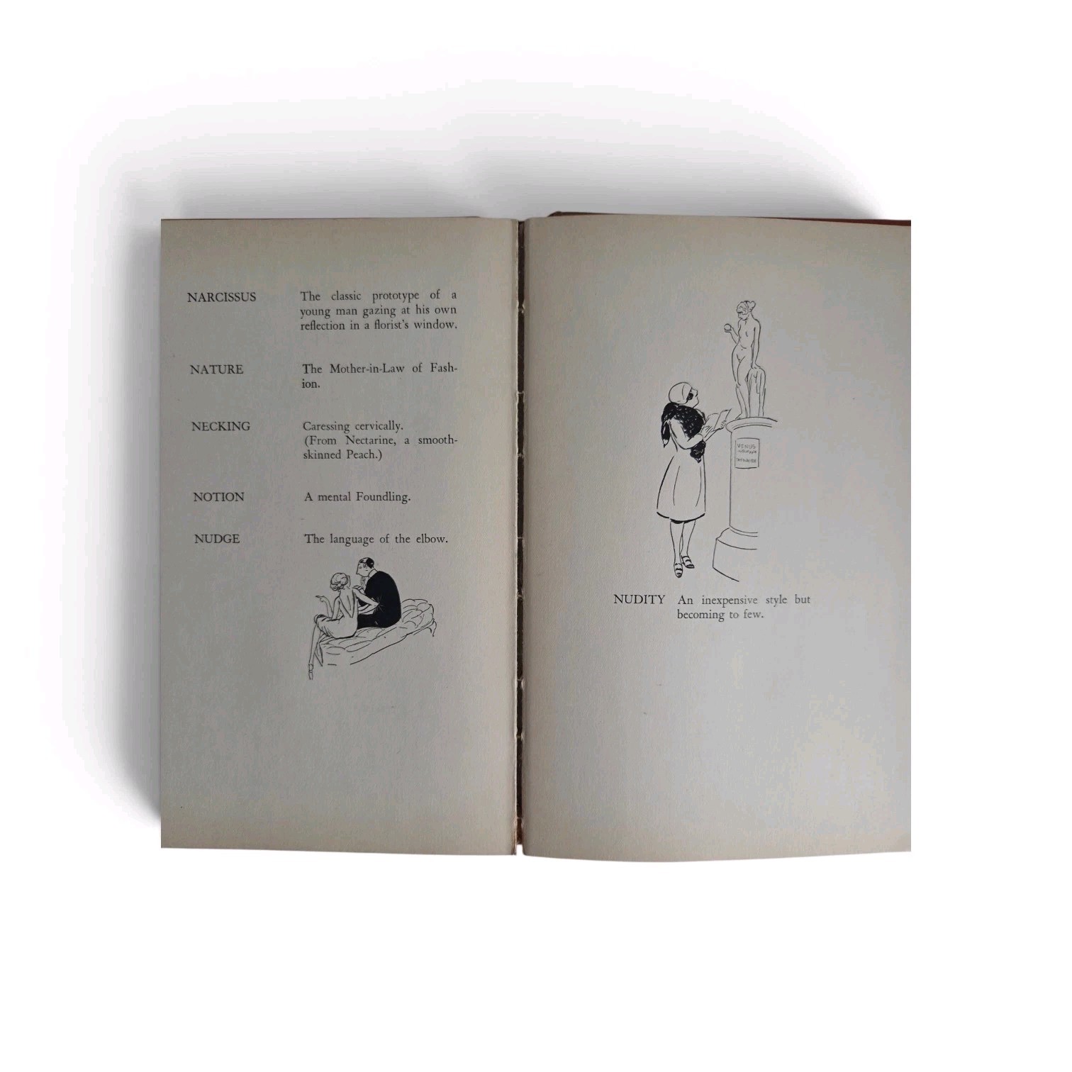 1931 The Deb’s Dictionary Oliver Herford First Edition Hardcover Illustrated