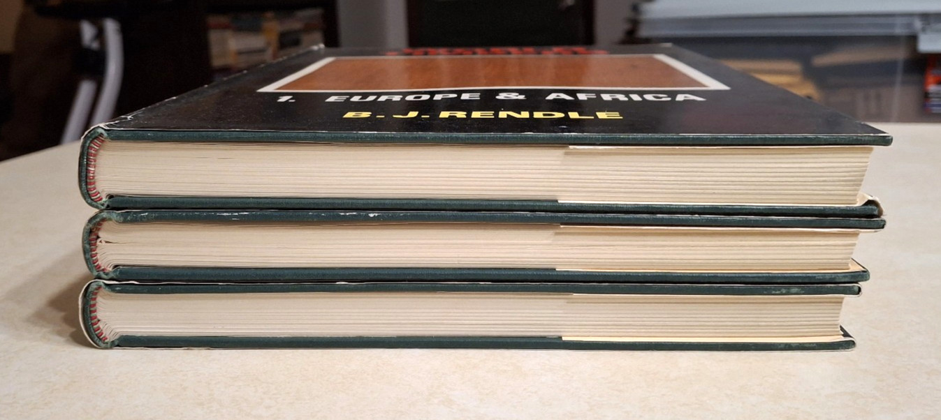 World Timbers B.J. Rendle Complete 3 Volume Set Wood Woodworking Reference Books