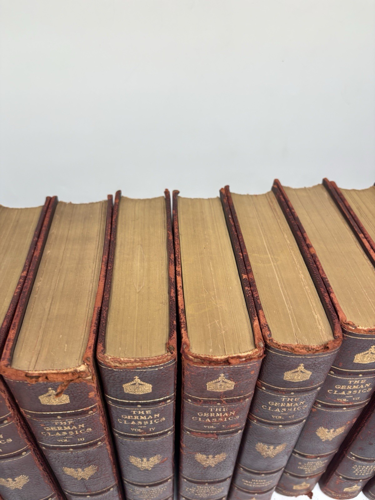 Antique The German Classics Patrons Edition 1-13 volumes 1913-14 Year / Rare