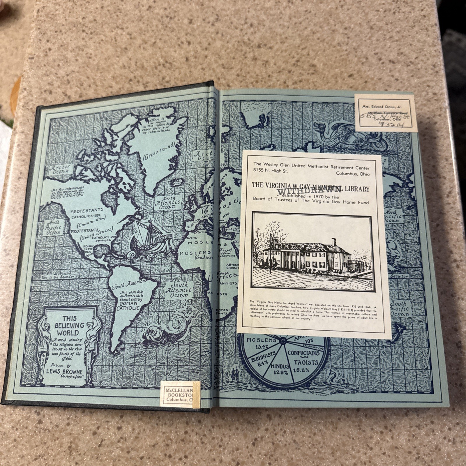This Believing World by Lewis Browne 1944 The MacMillan Company