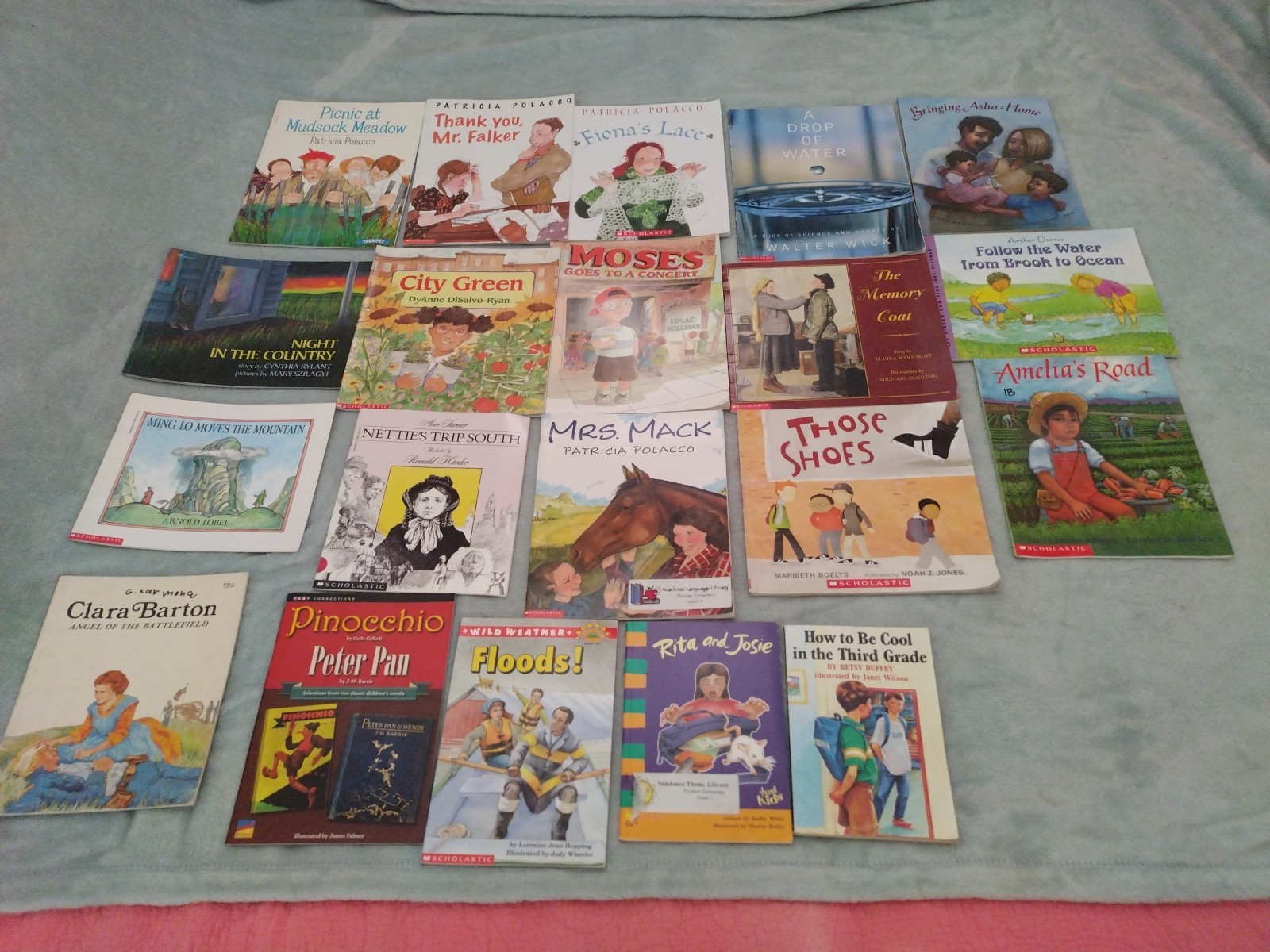 Lot Of 20 Level 3-5 Readers MIXED NO DUPLICATES Scholastic Science Fiction Books