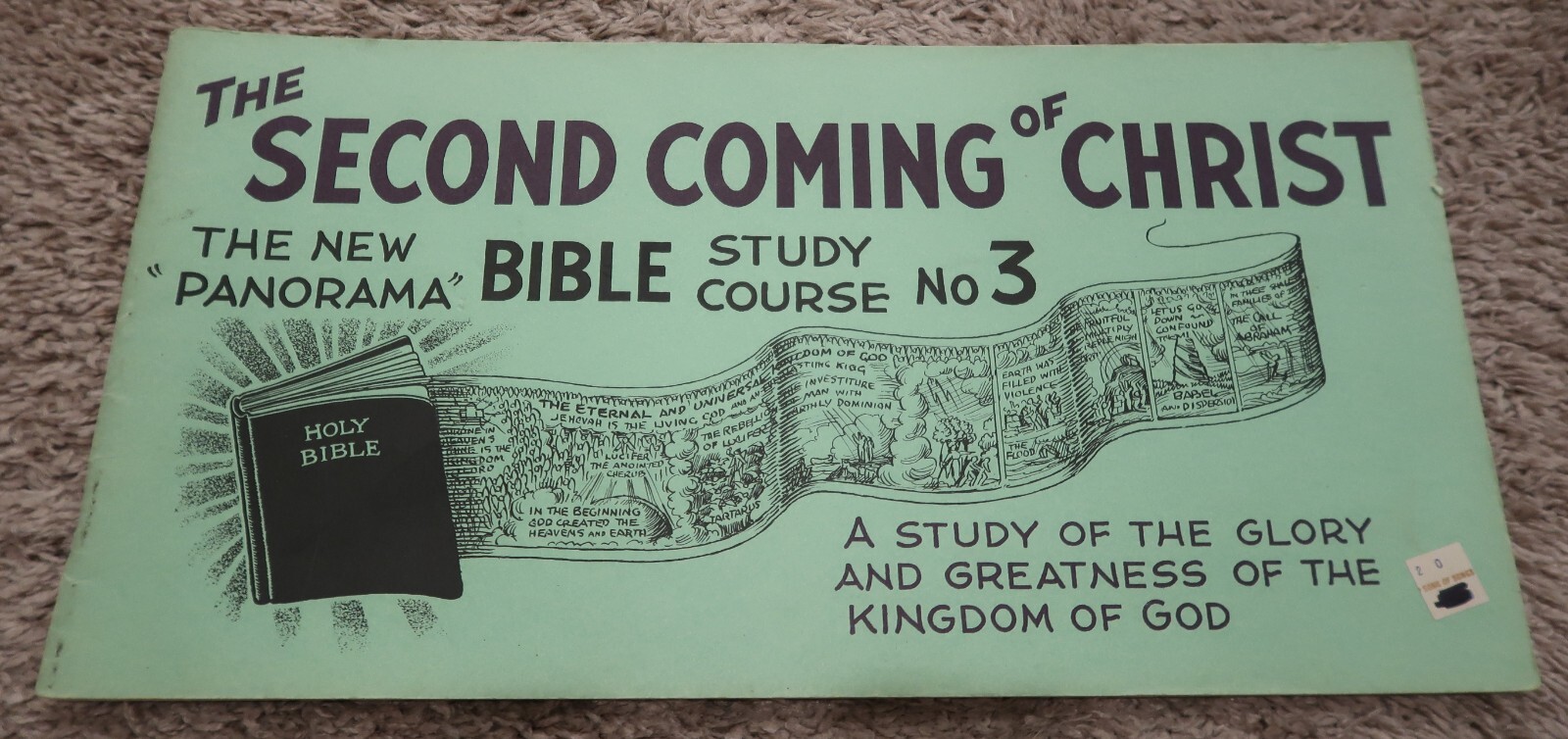 ( Alfred Thompson Eade, New Panorama Bible Study Course, Second Coming of Christ