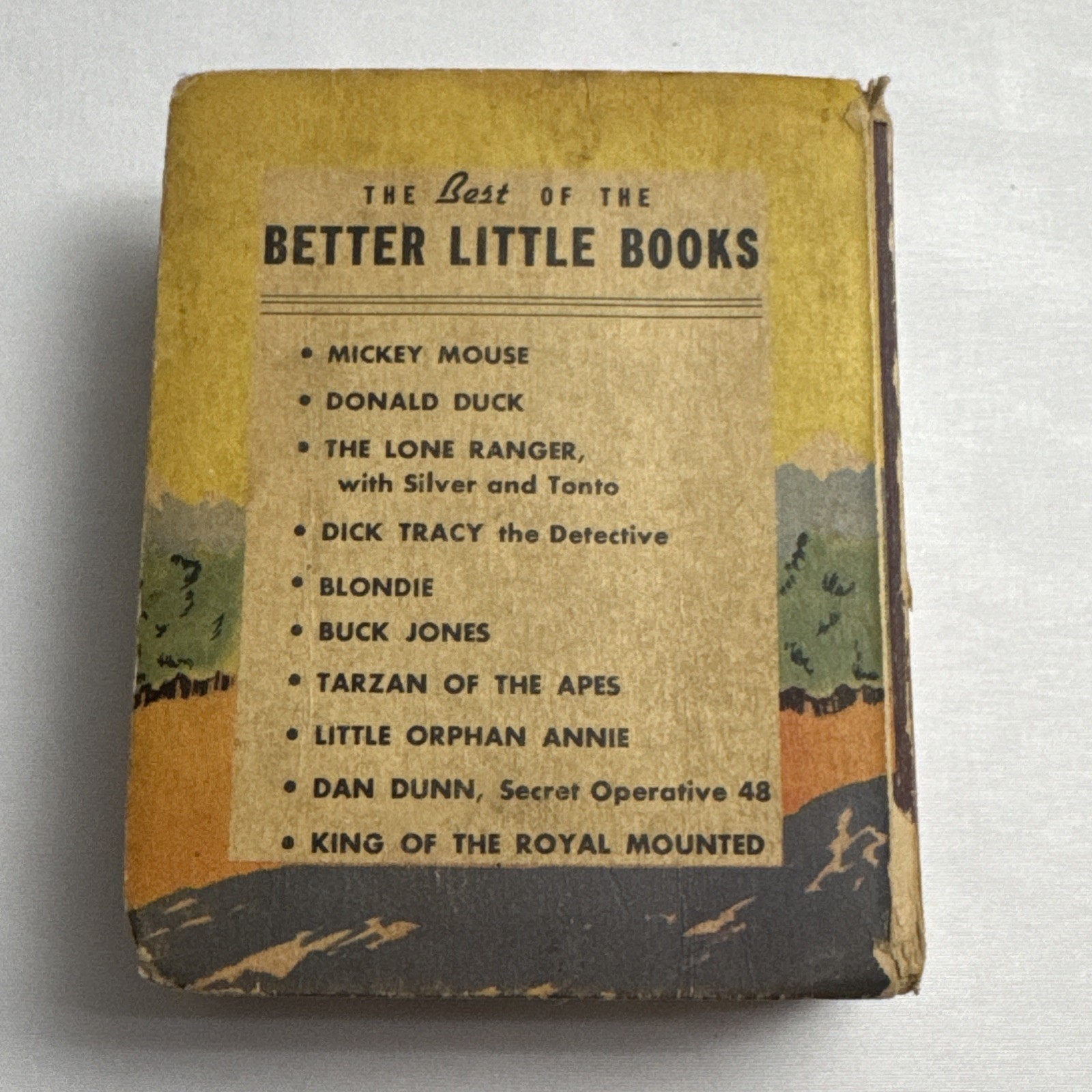 TERRY AND THE PIRATES: 5 vintage BIG LITTLE BOOKS Whitman Publishing