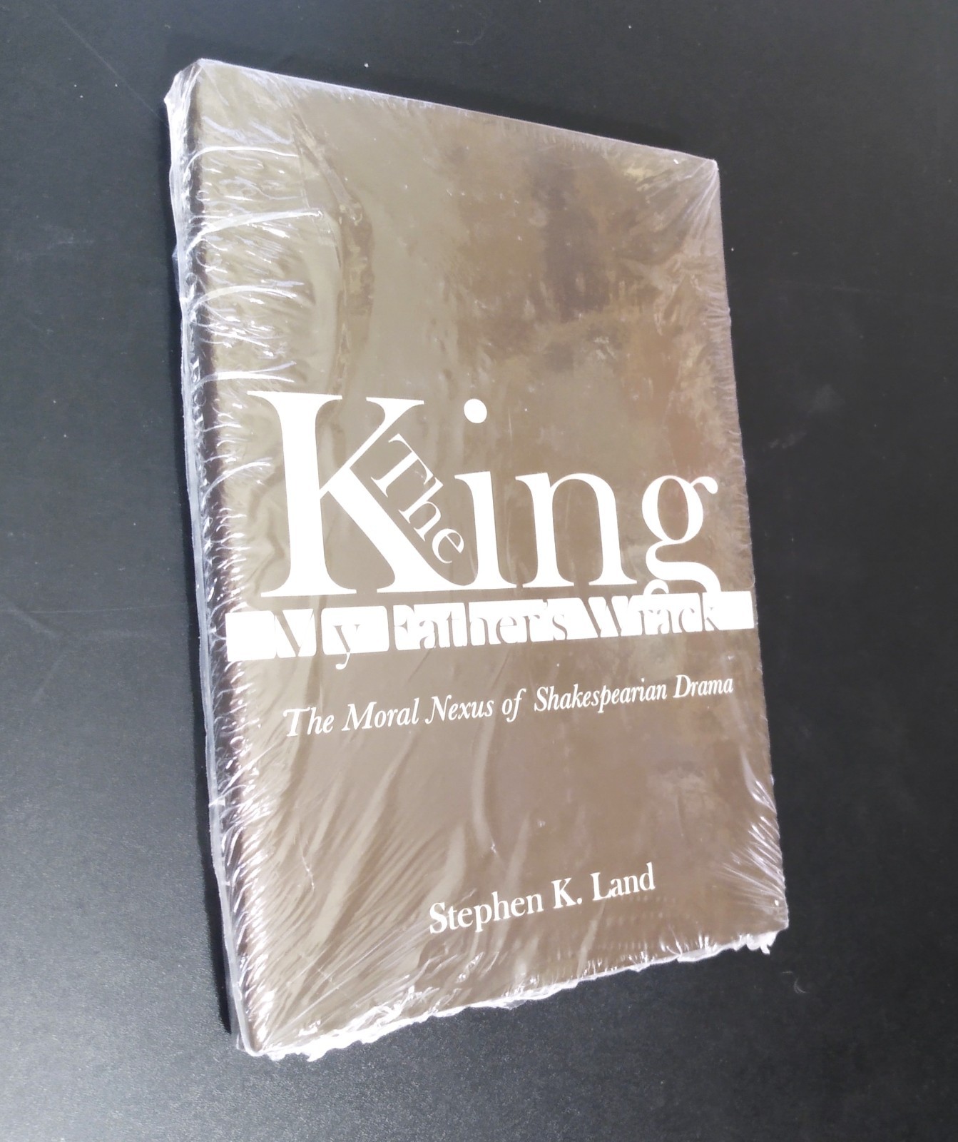 THE KING My Father’s Wrack – Stephen K. Land (hc/dj) Brand New, Sealed