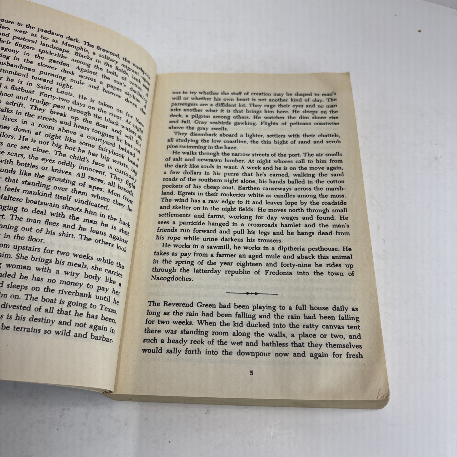 Blood Meridian – Cormac McCarthy 1992 1st Edition, Vintage- Good