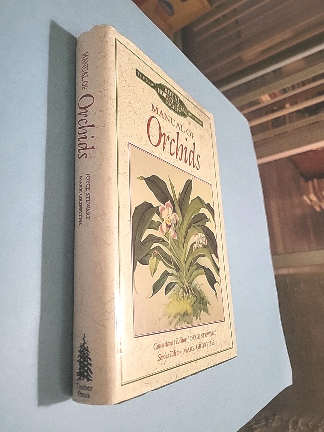Manual of Orchids, By Joyce Stewart, 1995, Hardcover, DJ