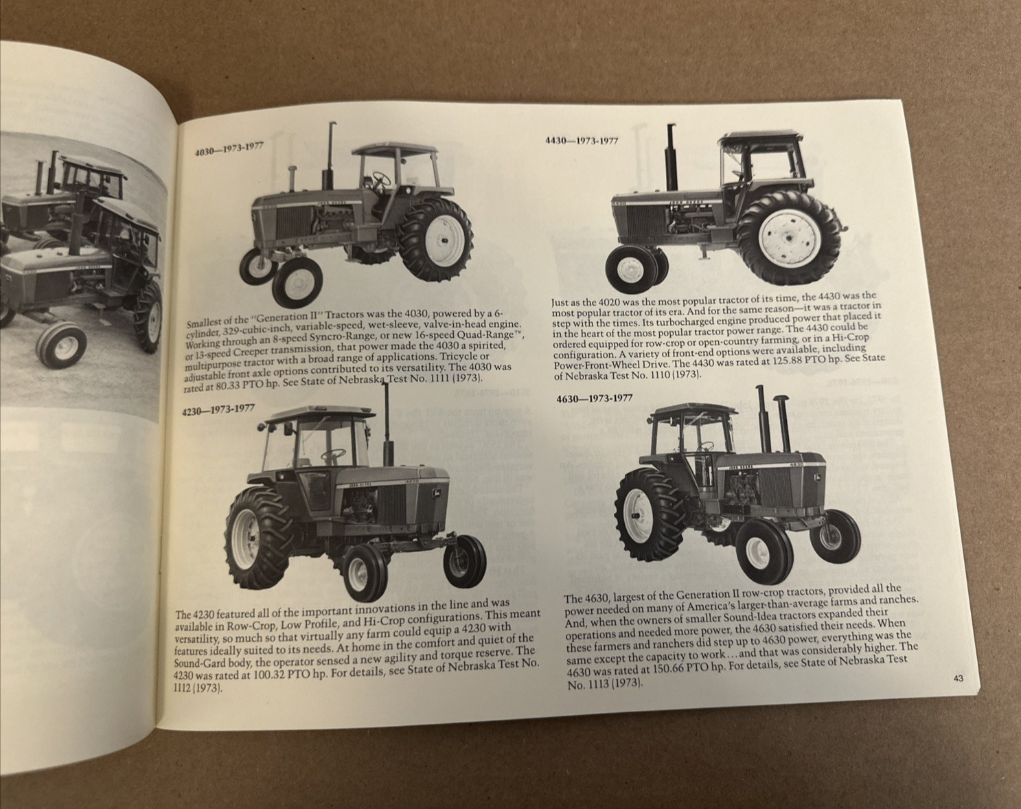 John Deere Tractors 1918-1994, American Society of Agri. Engineers, softcover