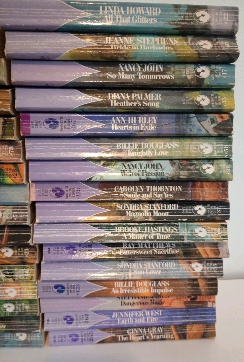 HUGE Lot of 32 VINTAGE 1980s SILHOUETTE SPECIAL EDITION SERIES Romance Books. 🩷