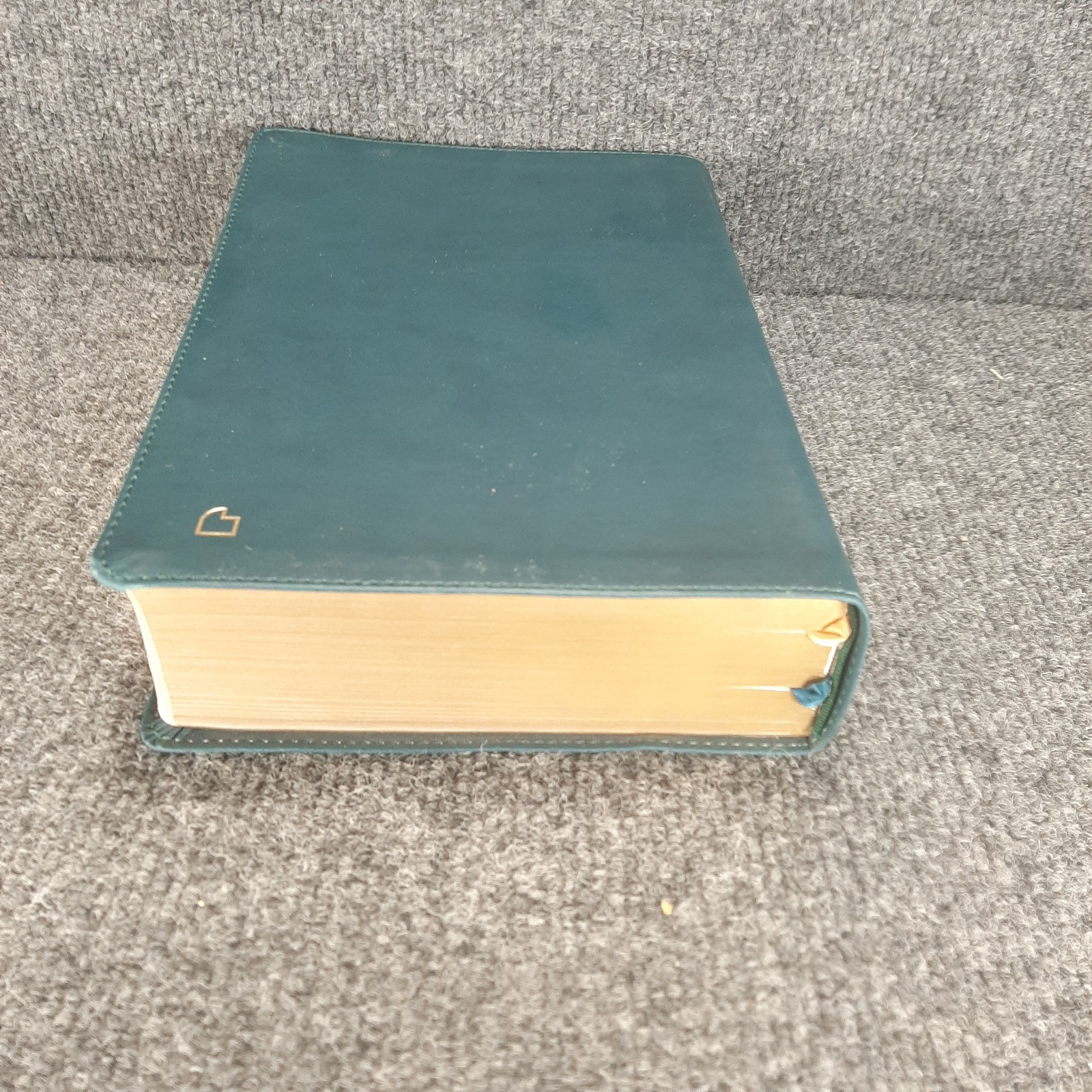 NET Bible Full-Notes Edition Leathersoft Teal New English Nice