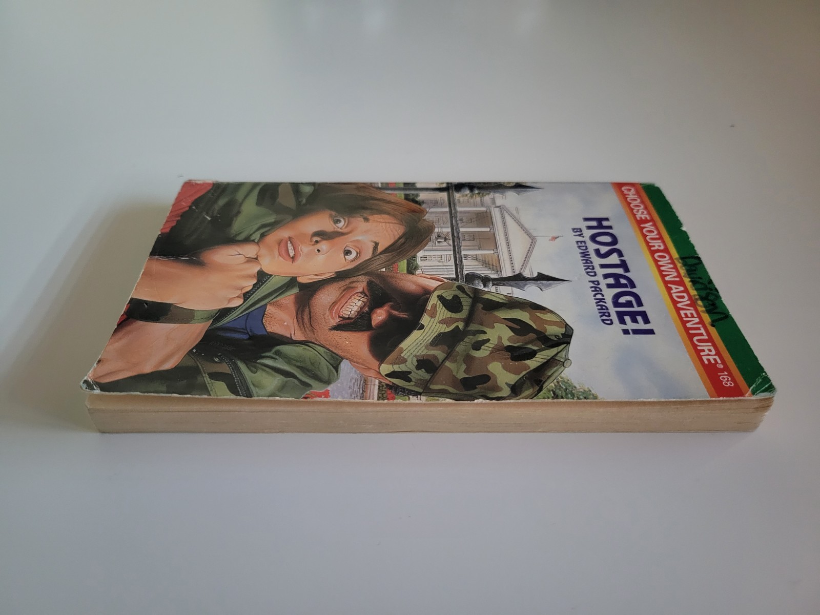 1996 HOSTAGE ! CHOOSE YOUR OWN ADVENTURE #168 EDWARD PACKARD PAPERBACK RARE VTG