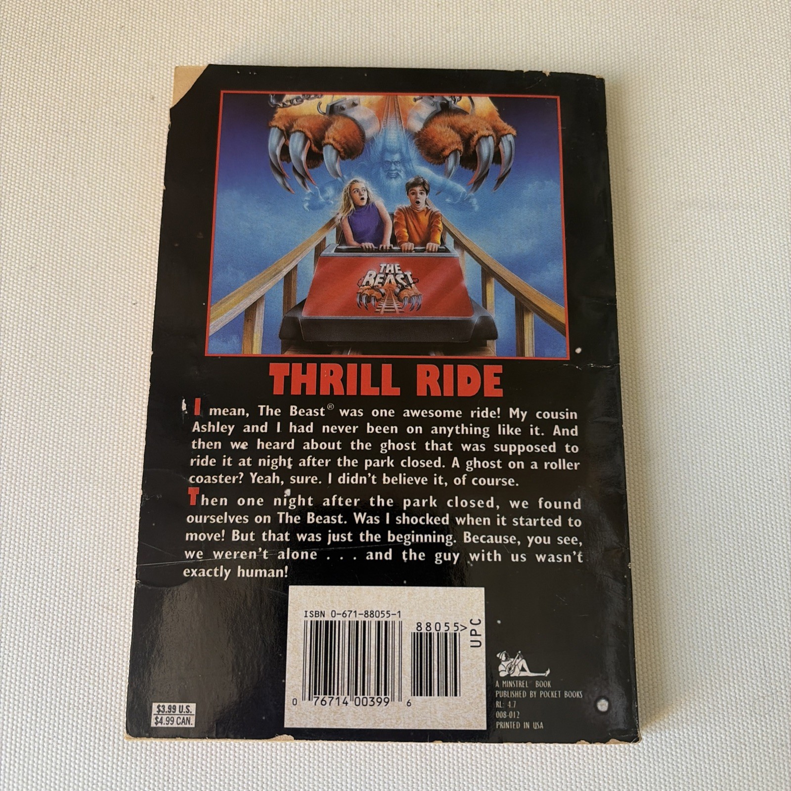 Beast by R. L. Stine (1994, Trade Paperback)