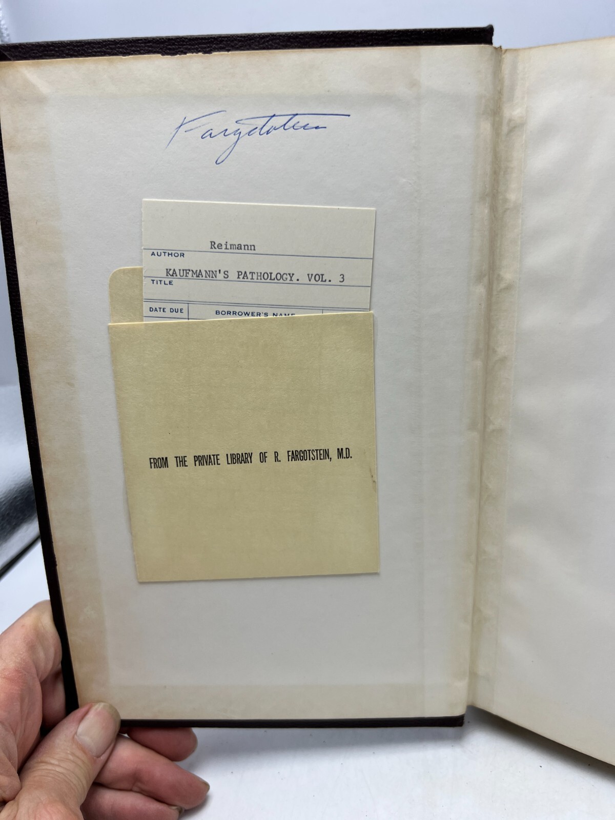 Pathology for Students and Practitioner’s Volumes I, II, III by Kaufmann (1929,H