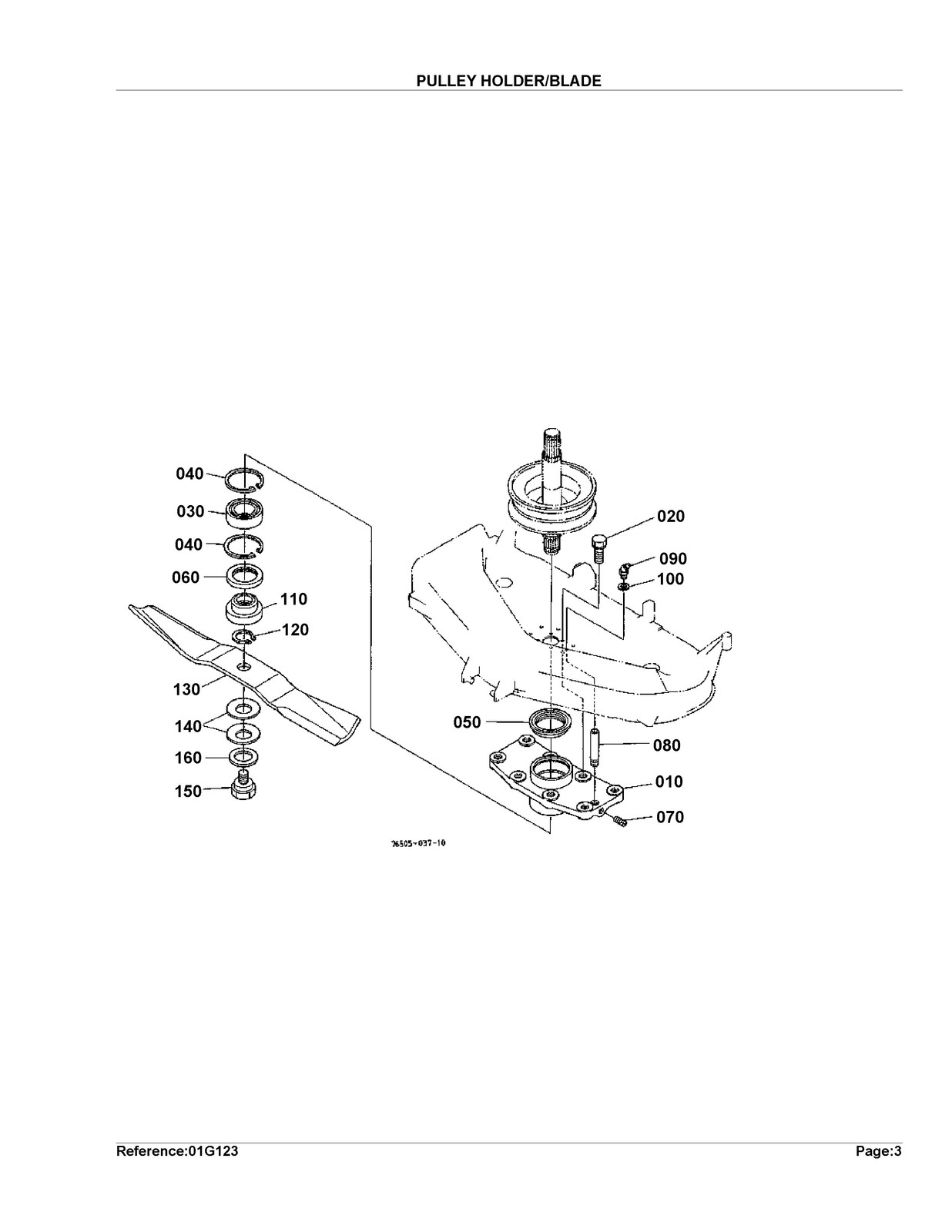 KUBOTA RC48-G20 Mower Deck Parts List Manual – STEEL WIRE BOUND – TOUGH COVERS