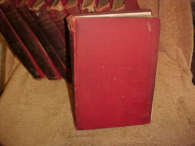 10 DIF LATE 1800’s NATIONS OF THE WORLD HC BOOKS PETER FENELON COLLIER AGED ***