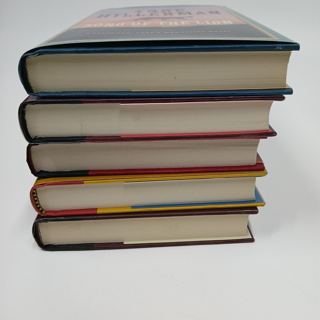 LOT OF 5 ANNE HILLERMAN HC DJ 1st Edition Chee Leaphorn Navajo Mystery Series