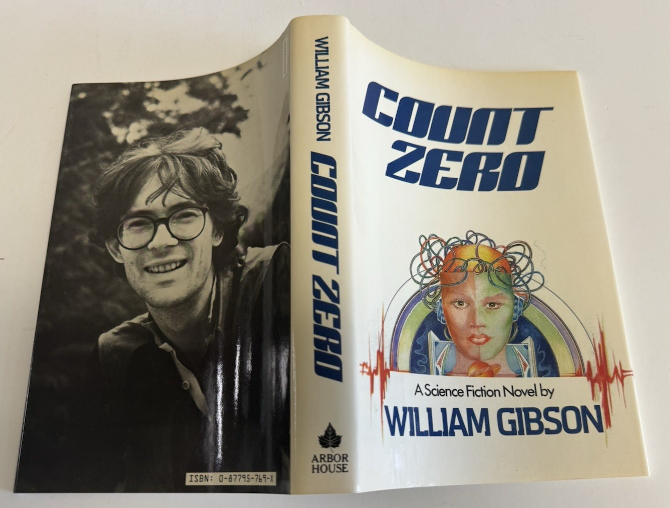 Count Zero William Gibson 1st Edition 1st Printing 1986 HC/DJ Cyberpunk Rare