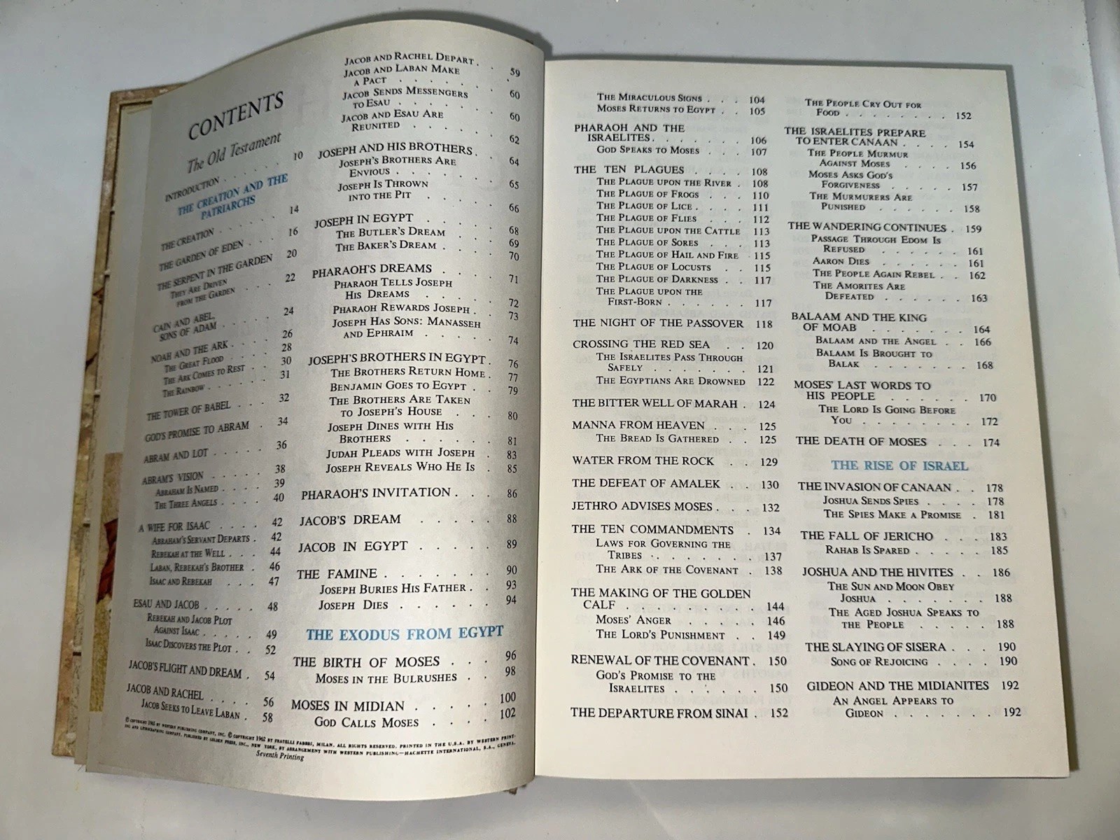 Vintage 1965 The Children’s Bible Book Hardcover God Religion 510 Pages