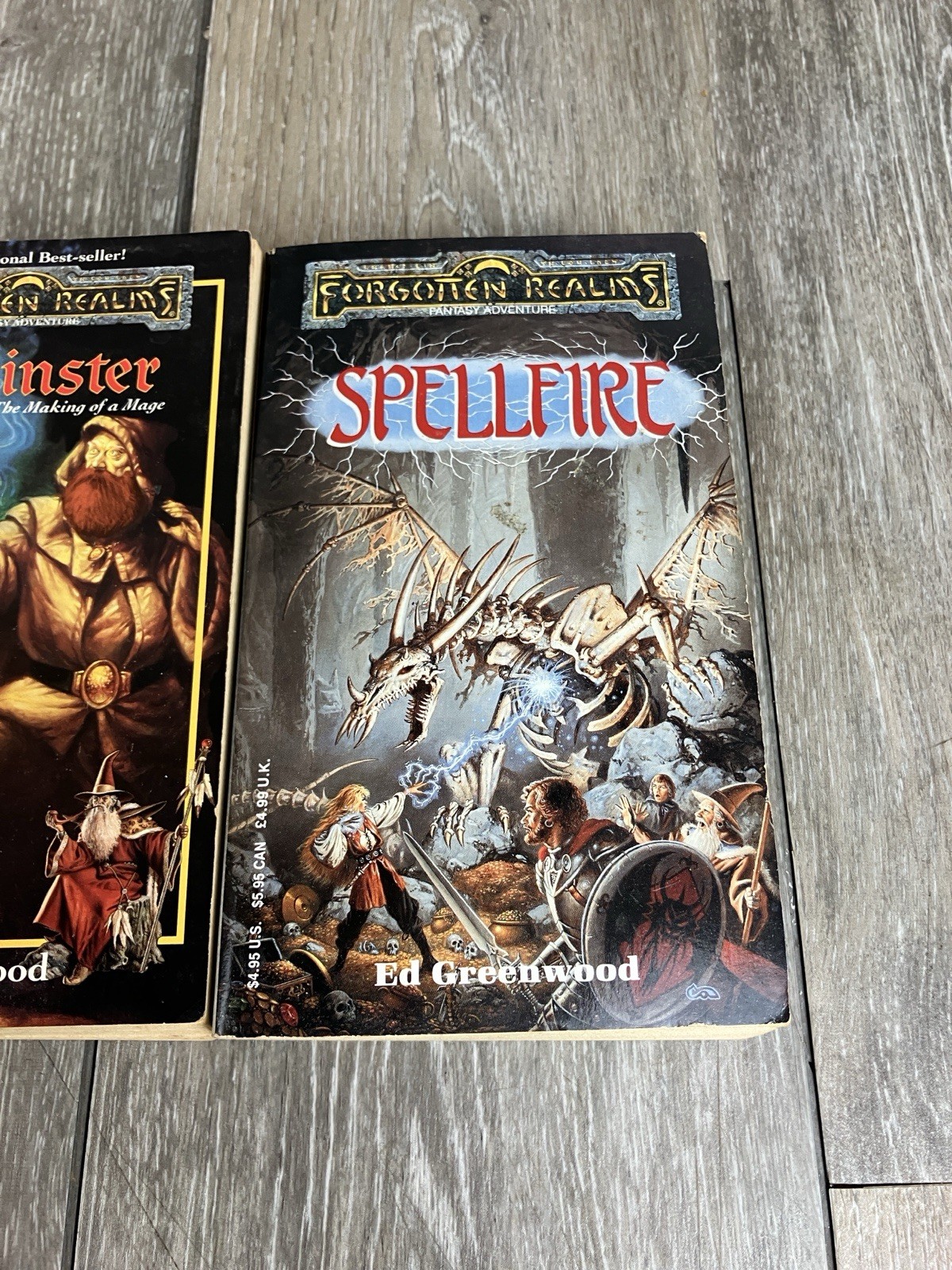 Forgotten Realms Elminster & Spellfire By Ed Greenwood Softcover Books