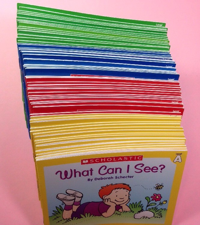 Lot 60 Childrens Books Kindergarten First Grade Phonics Levels Levels ABCD