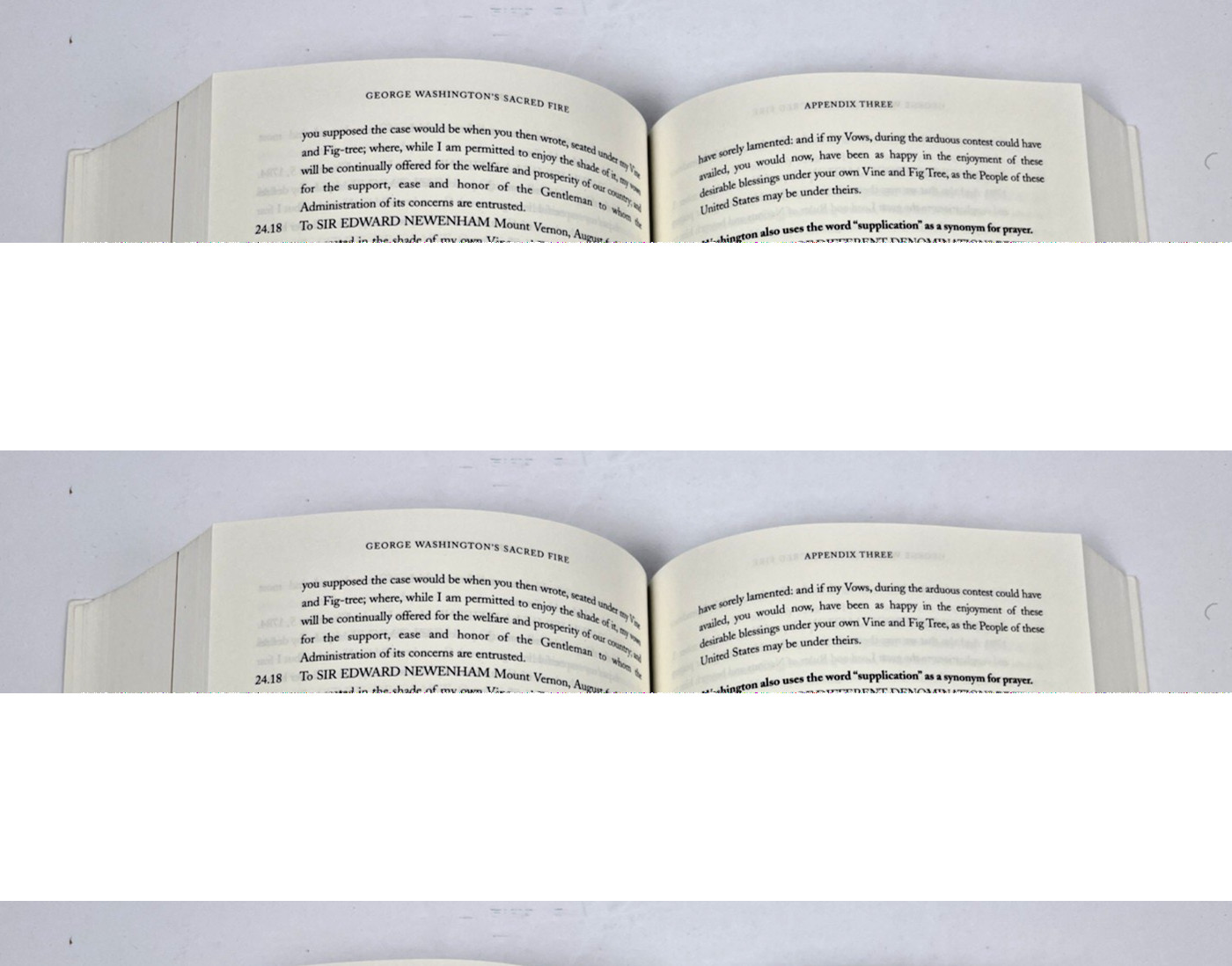 George Washington’s Sacred Fire Peter A. Lillback First Edition 2006 HC/DJ