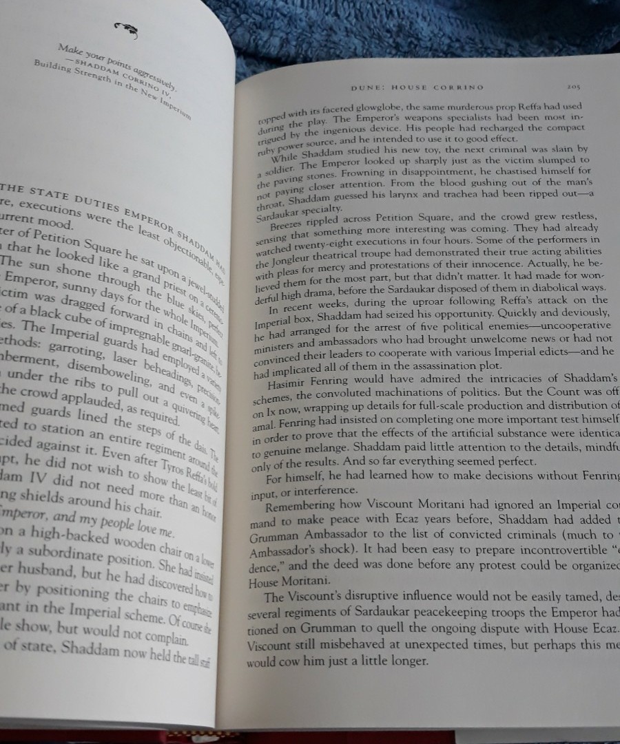 Dune :House Corrino by Brian Herbert and Kevin Anderson, (2001 HCDJ) AS SHOWN