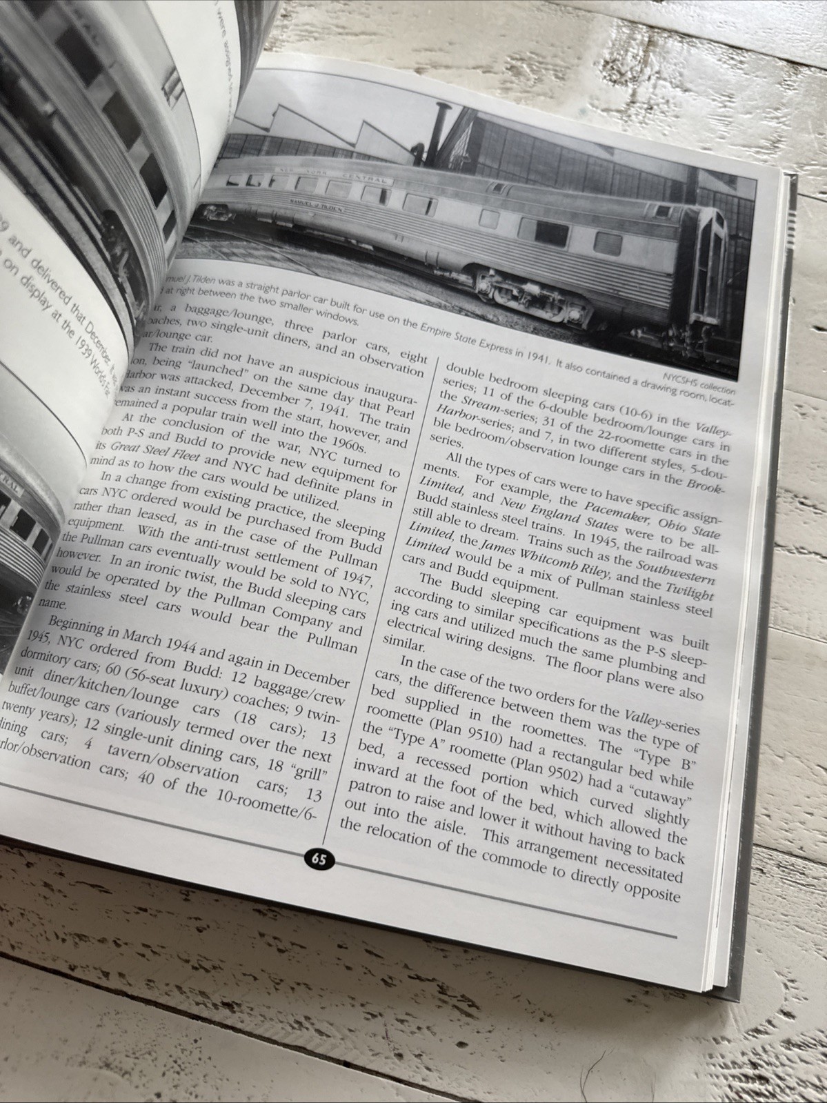 New York Central Lightweight Passenger Cars Trains Travel Doughty HC 1997