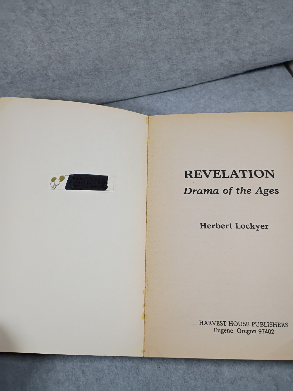 Herbert Lockyer, Revelation & Last Words of Saints and Sinners, 2 books