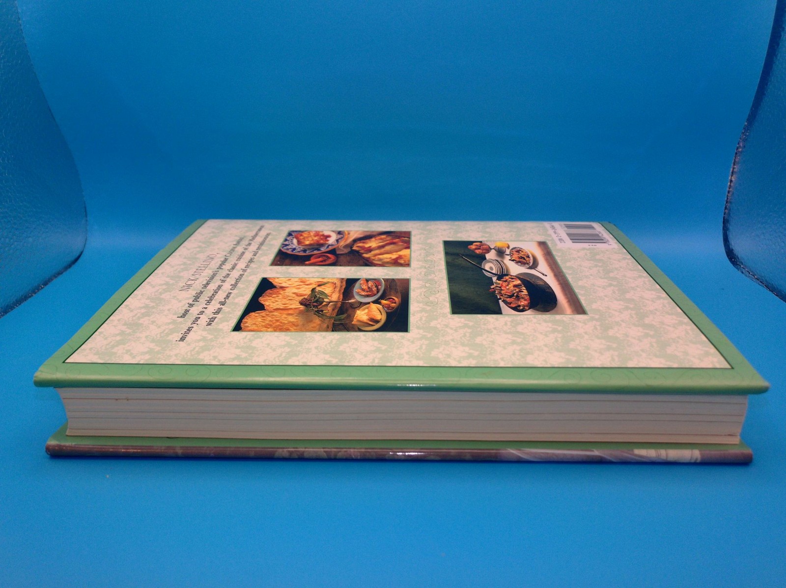 Nick Stellino Mediterranean Flavors Cookbook Hardcover DJ 1997 Book 1st Edition