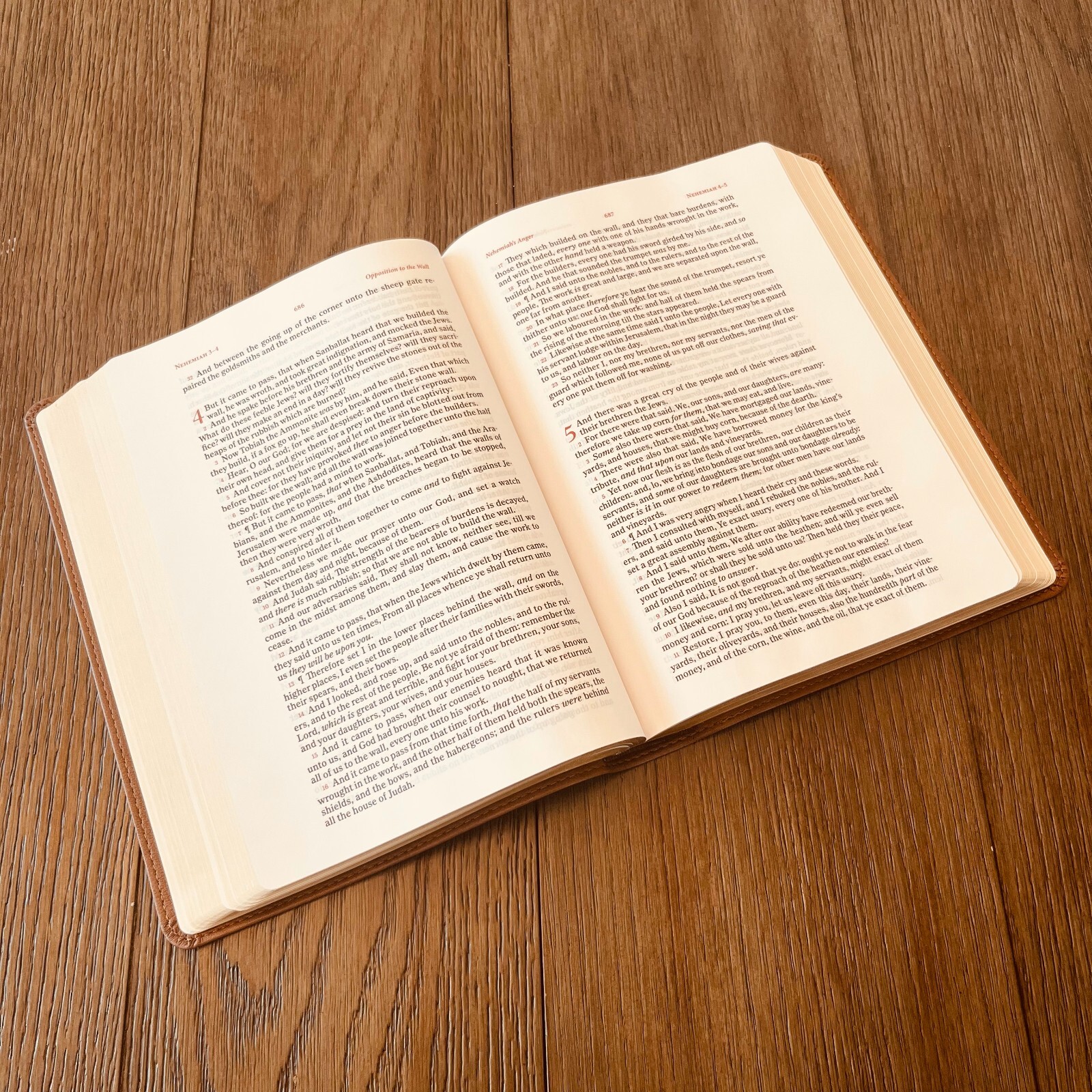 Personalized KJV Bible, Wide Margin, Your Photo Engraved Cover, Christian Gifts