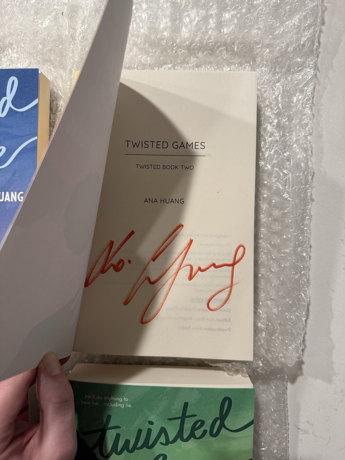 Steamy Lit Special Edition Twisted Series Signed Paperback Set