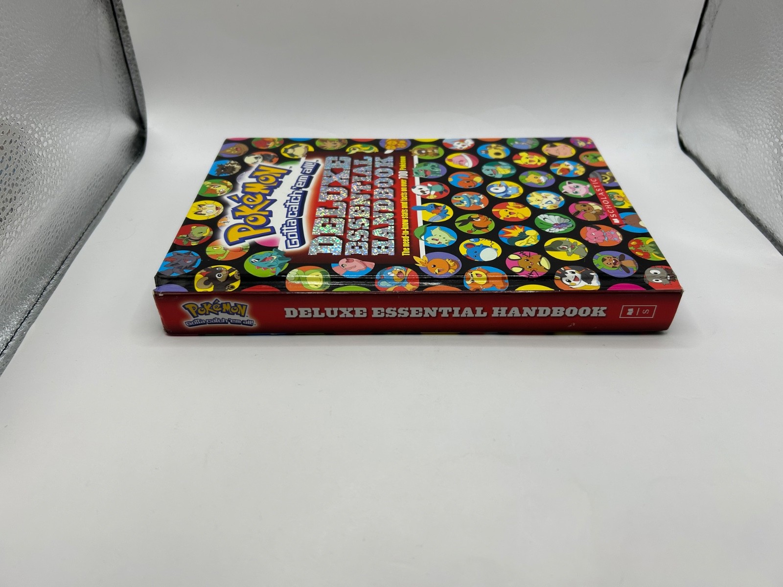 Pokemon Super Deluxe Essential Handbook Hardcover Book Scholastic Edition VG