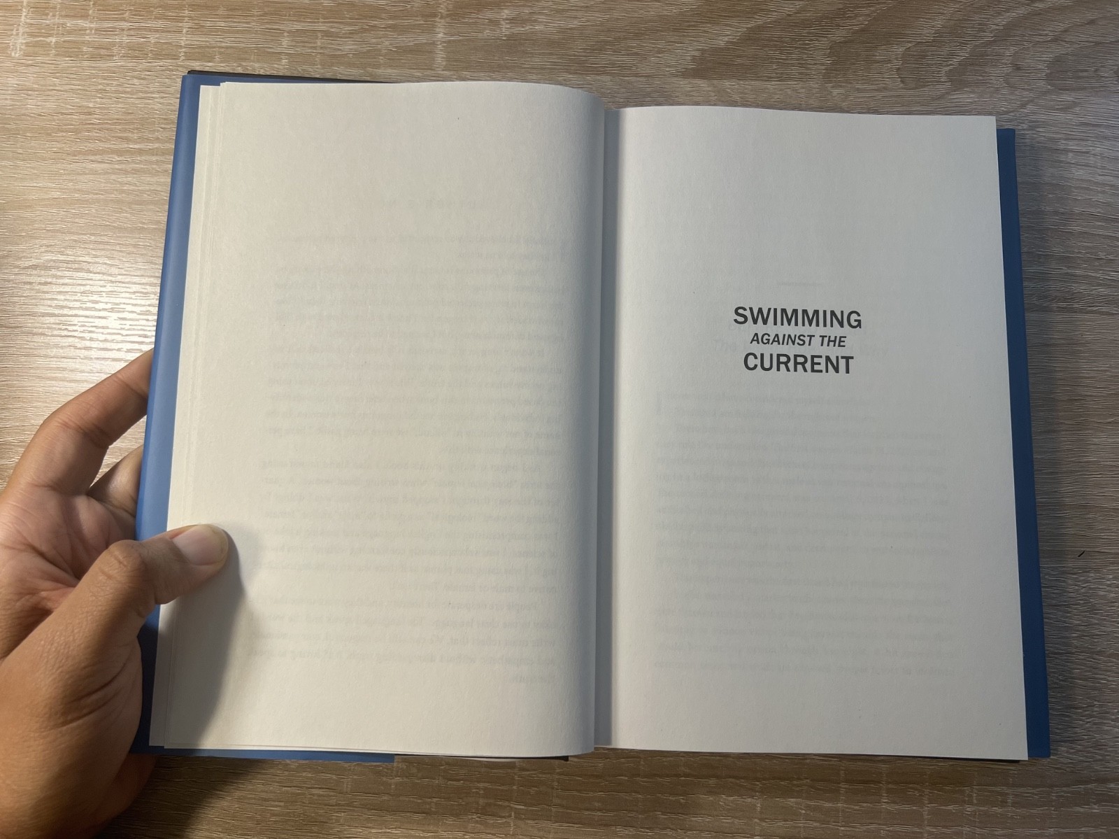 Swimming Against the Current Riley Gaines Hardcover Book 2025 Political Studies
