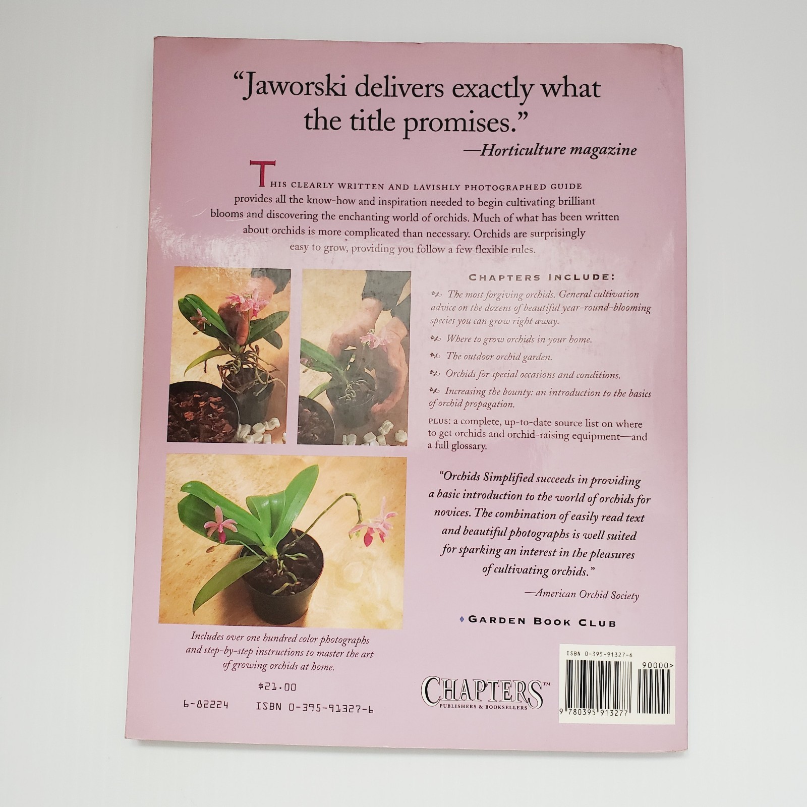 Orchids Simplified: An Indoor Gardening Guide Book Garden Houseplant Flowers